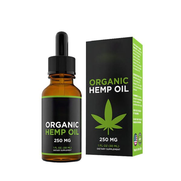Custom Printed Hemp Oil Boxes