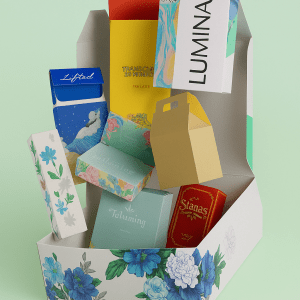 stock of boxes