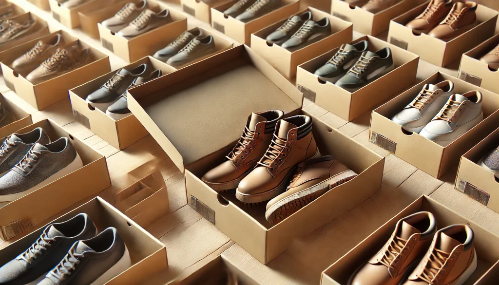 shoe boxes